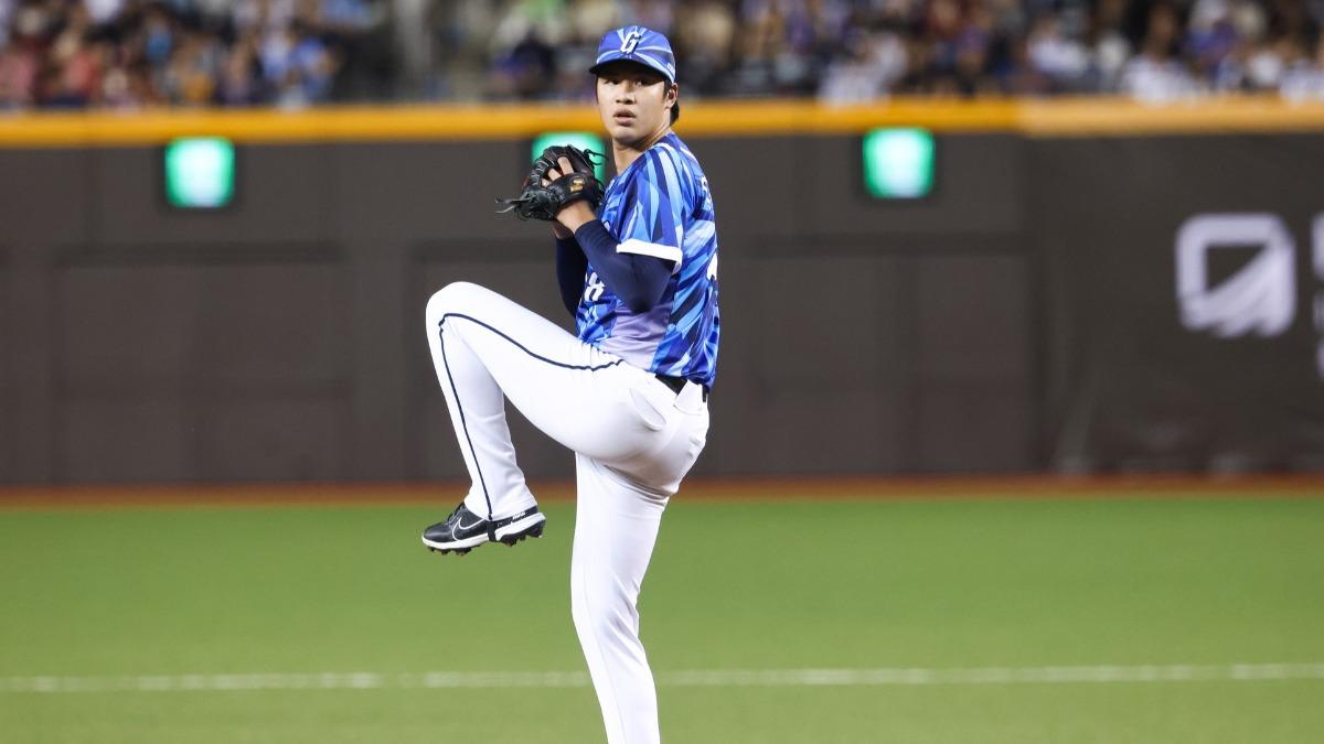 富邦先發黃保羅。(圖/翻攝自臉書@FubonGuardiansBaseballTeam)