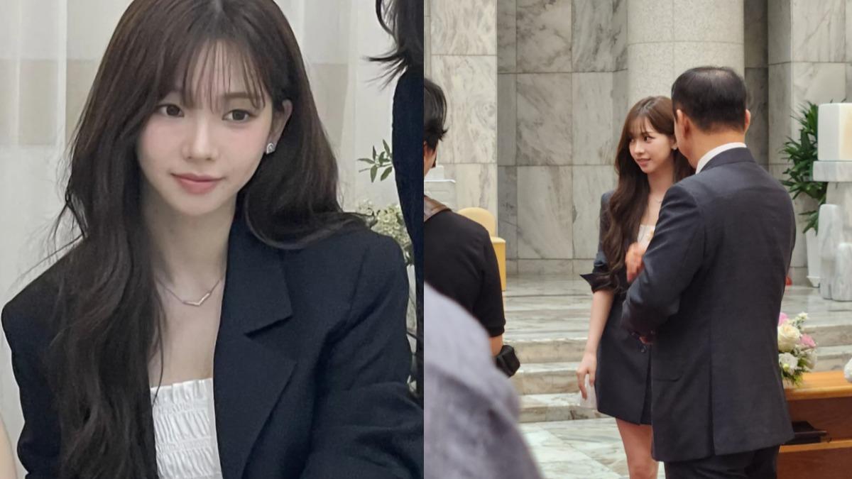 aespa成員Karina「突現身婚禮」引暴動! 與新娘關係曝光