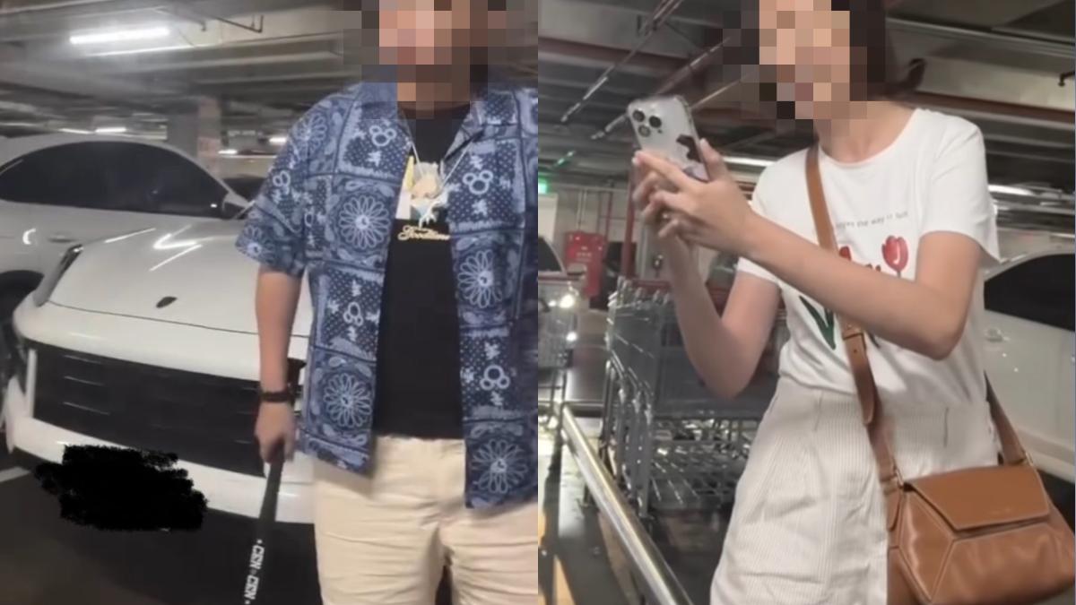好市多逆向搶車位!台中男被按喇叭怒抄球棒參戰 警依恐嚇罪送辦