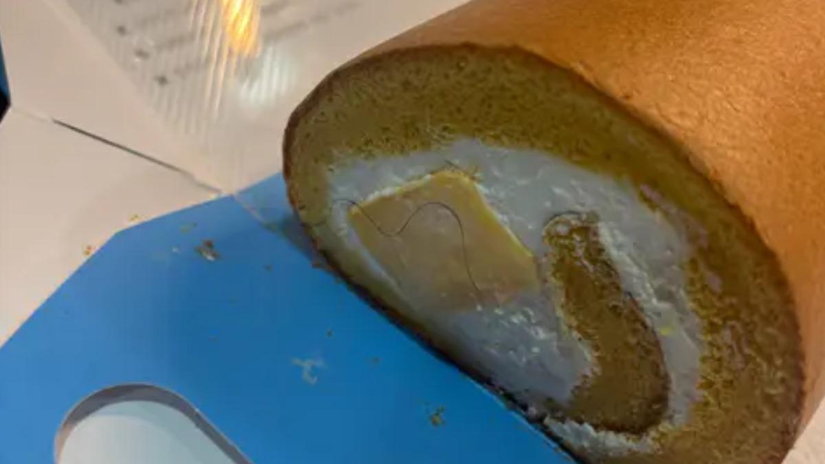 生乳捲驚見「詭異Q毛」!週末小確幸變驚嚇 亞尼克回應了