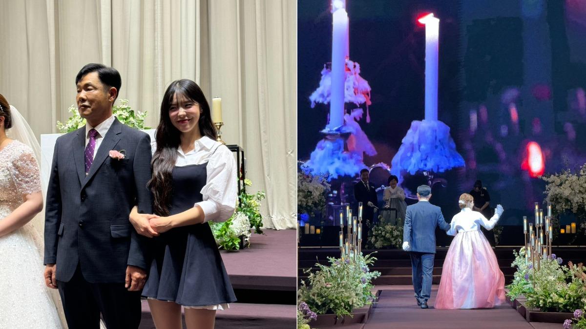 婚禮現場照。(圖/經紀人提供)