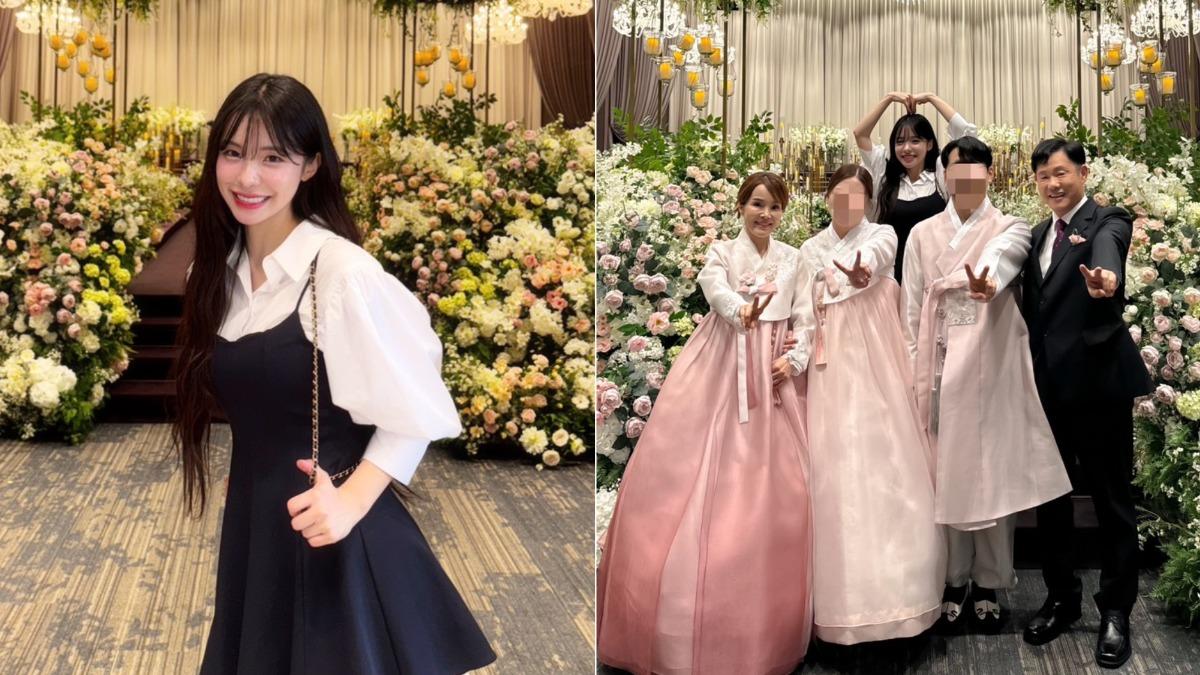 姊姊辦婚禮嫁人!李多慧現場跳「2甜蜜戀曲」祝福 曬全家福淚崩