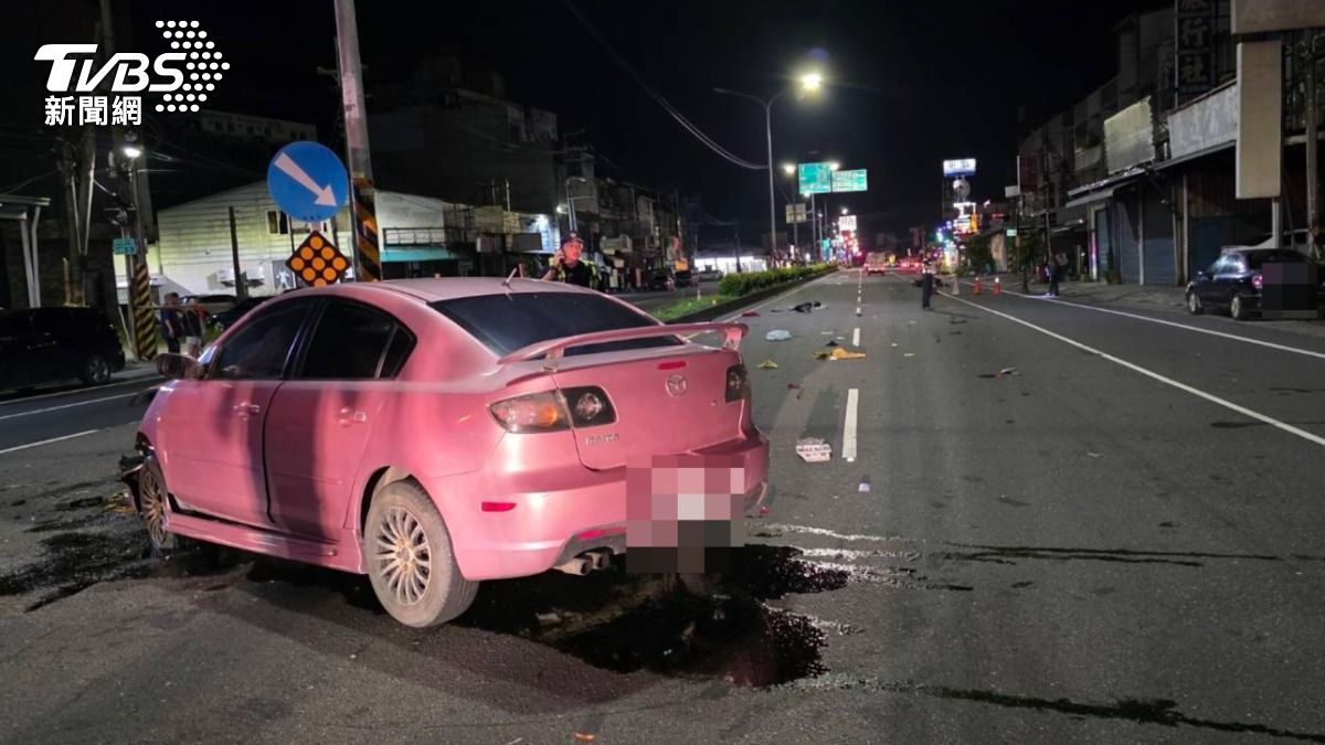 高雄嚴重車禍!汽機車猛烈碰撞 騎士送醫不治