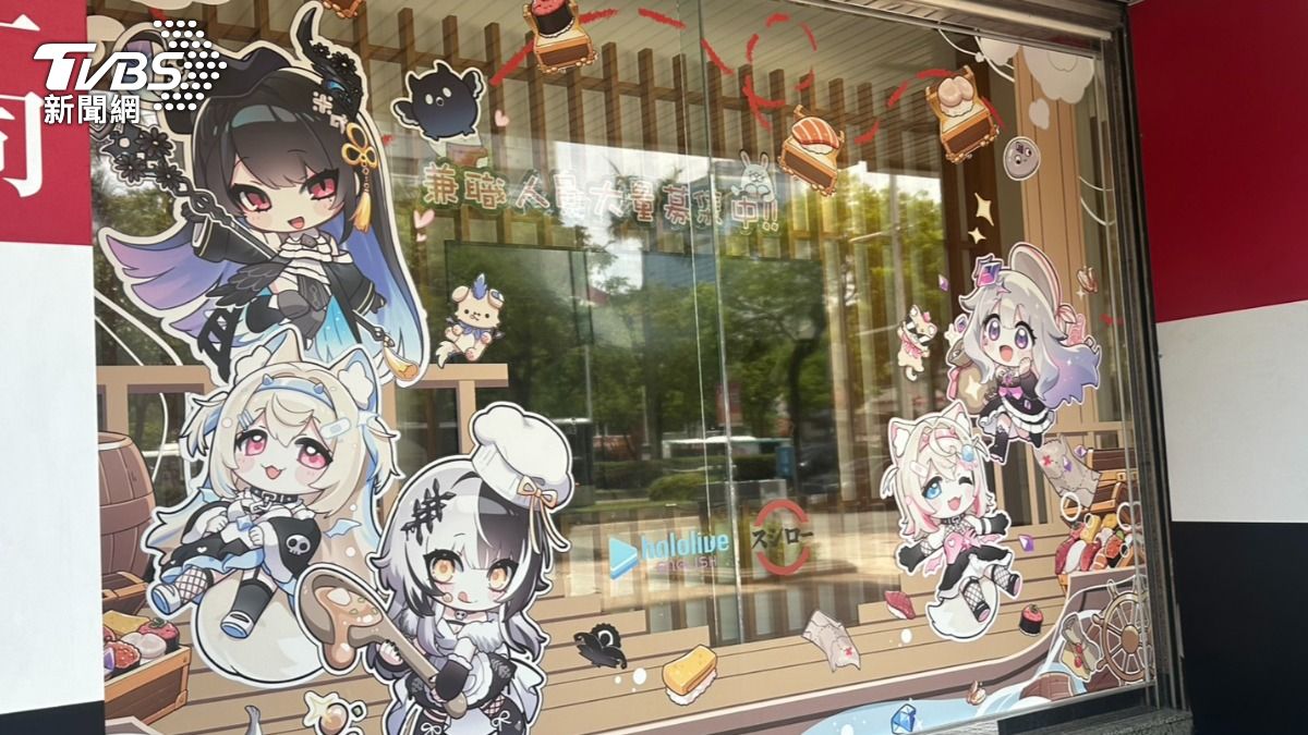 壽司郎台北中華路店為主題店之一。（圖／陳昫蓁攝）