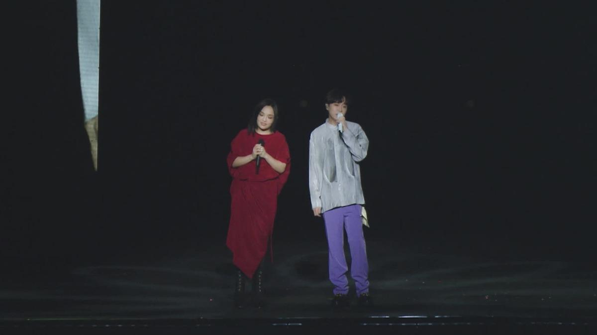 徐佳瑩上海演唱會合體吳青峰組「La峰組合」。(圖/亞神音樂提供)