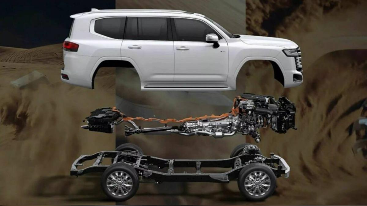全新Land Cruiser 300 Hybrid搭載一具3.5升V6雙渦輪汽油引擎,結合一具電動馬達,提供強勁的457匹綜效馬力,以及高達80.6公斤米扭力輸出。(圖/Toyota提供)
