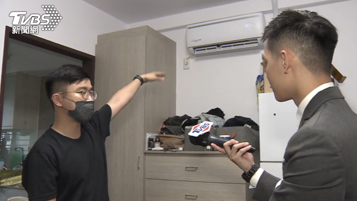 社宅租冷氣比買還貴。(圖/TVBS)