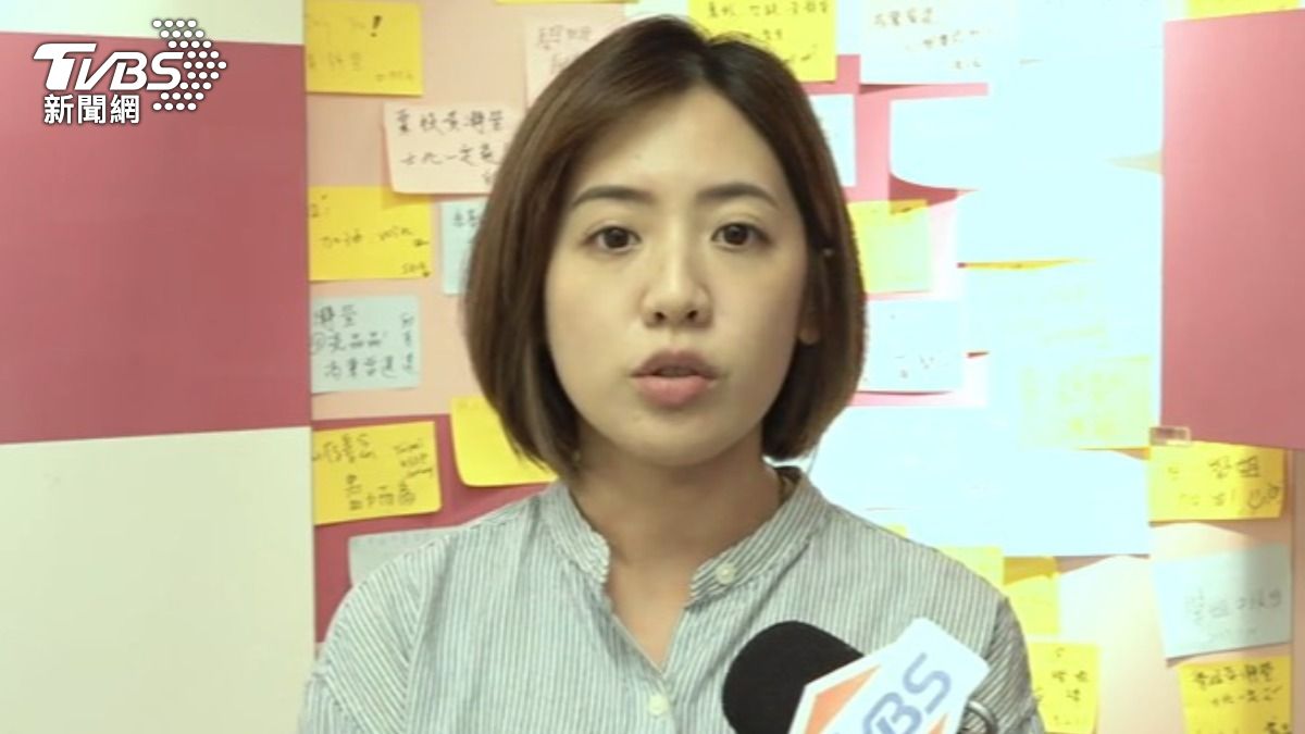 台北市議員黃瀞瑩,過去任北市府副發言人時期,也曾被簡舒培索取個資(圖/TVBS資料畫面)