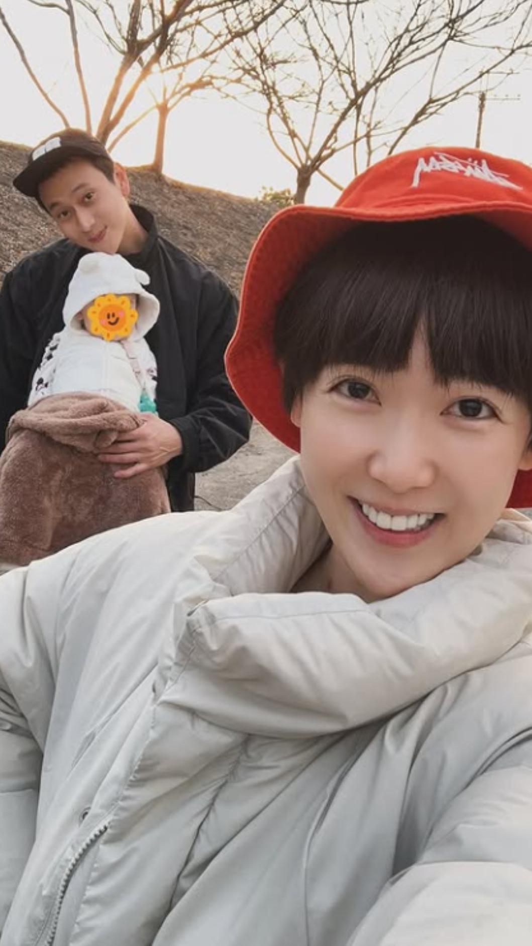 孫可芳、劉冠廷育有1子「小太陽」。(圖/翻攝自IG)