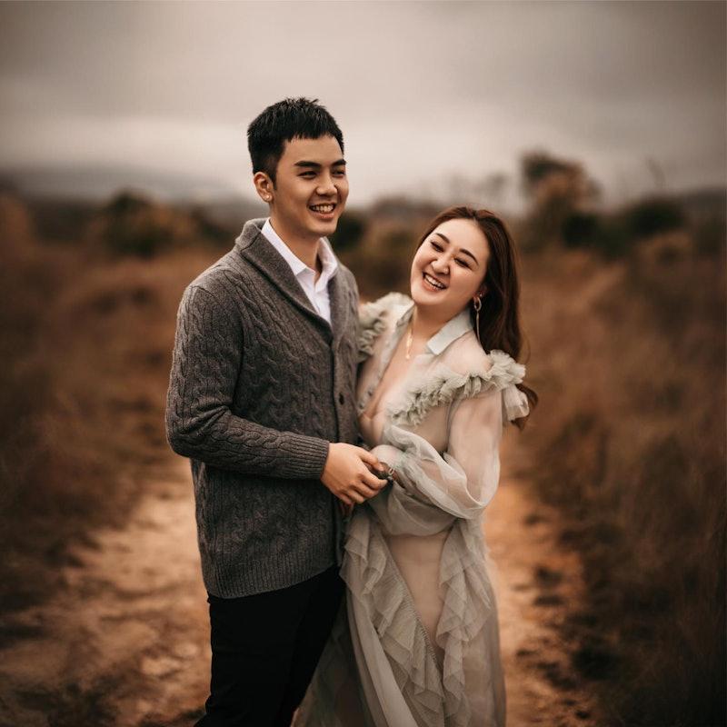港星伍富橋與富家女梁兆盈2020年結婚。（圖／翻攝自IG@sysleungx）