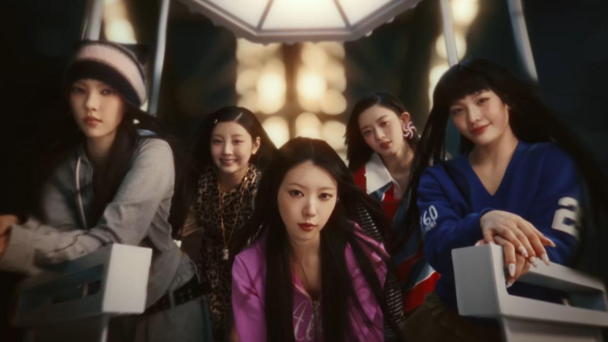 女團ILLIT新歌MV一天觀看次數已破一千萬。(圖/翻攝HYBE LABELS)