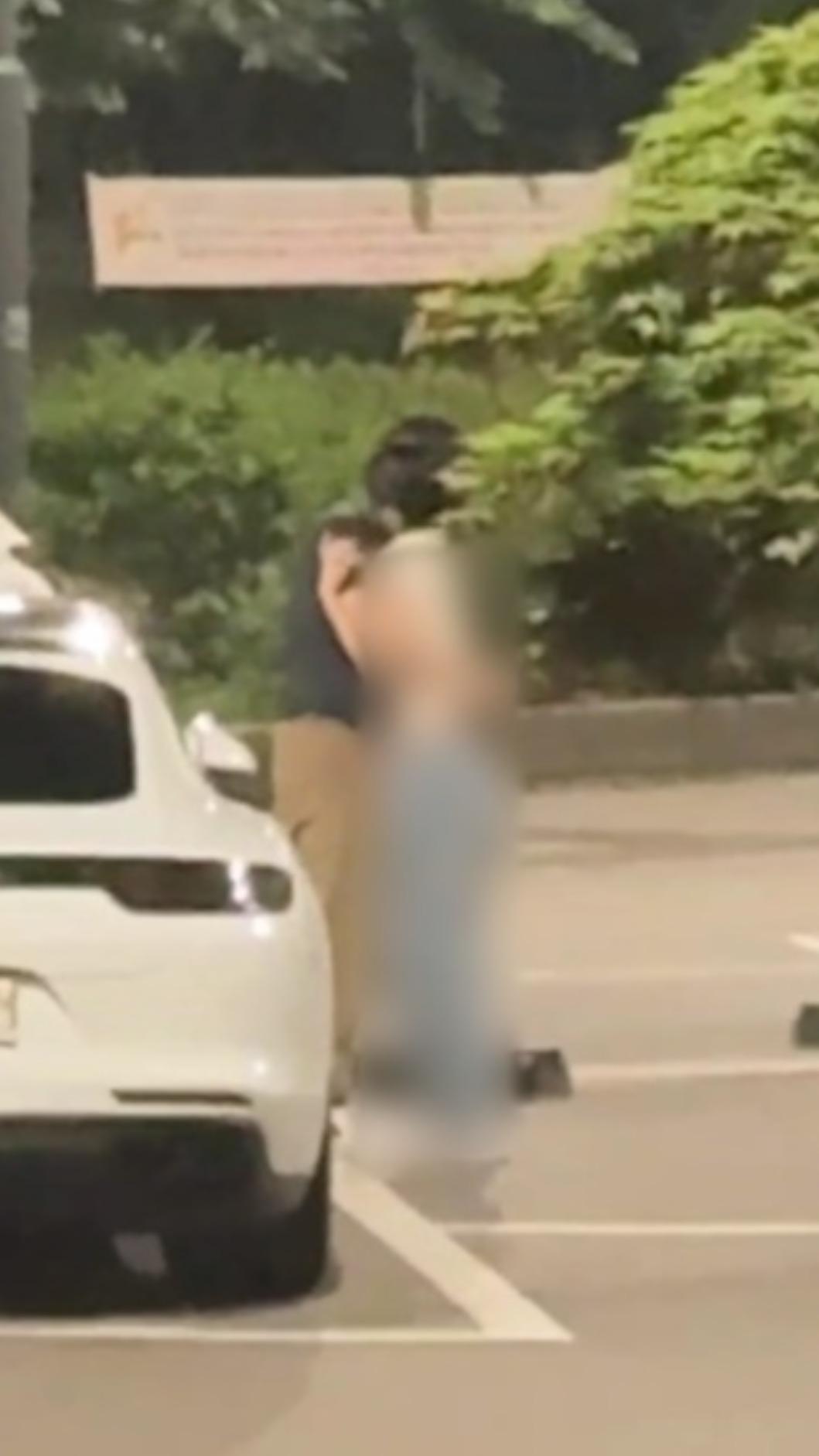 韓國娛樂圈爆不倫戀。(圖/翻攝自X)