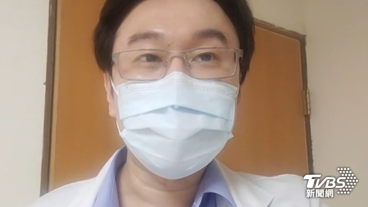 北市聯醫胸腔科醫師蘇一峰。(圖/TVBS)