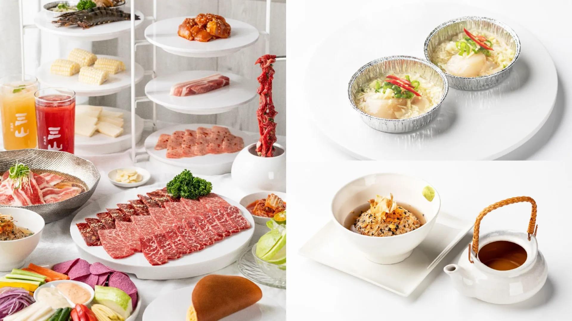 清水模建築外觀簡約氣派的三山燒肉,與茶六燒肉堂、小十燒肉同屬輕井澤集團。(圖/翻攝自FB@三山燒肉)