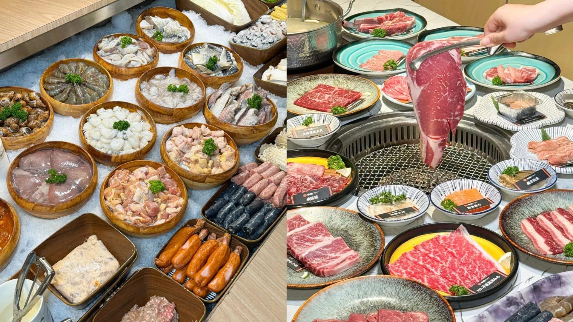 「本格」為築間餐飲集團旗下的燒肉品牌,走吃到飽的形式。(圖/翻攝自FB@本格和牛燒肉放題)
