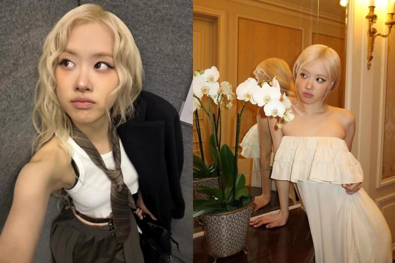想變身歐美感或韓系ICON，牛奶米金就是首選。（圖／翻攝自IG@roses_are_rosie）