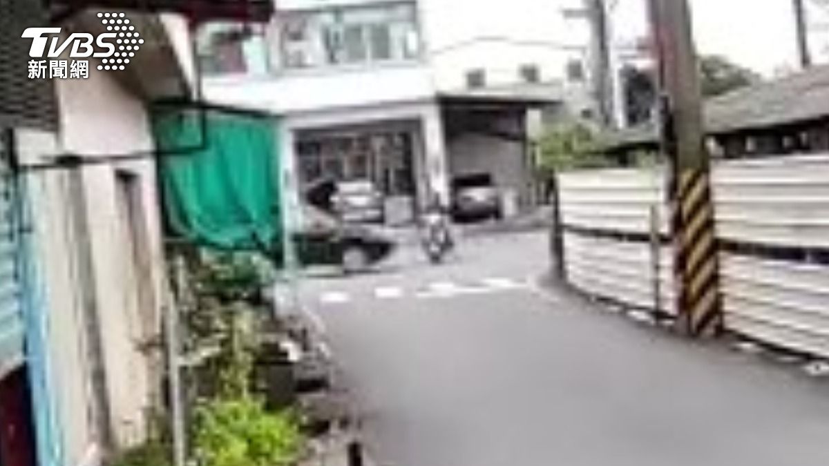 車禍撞擊前影像。(圖/TVBS)