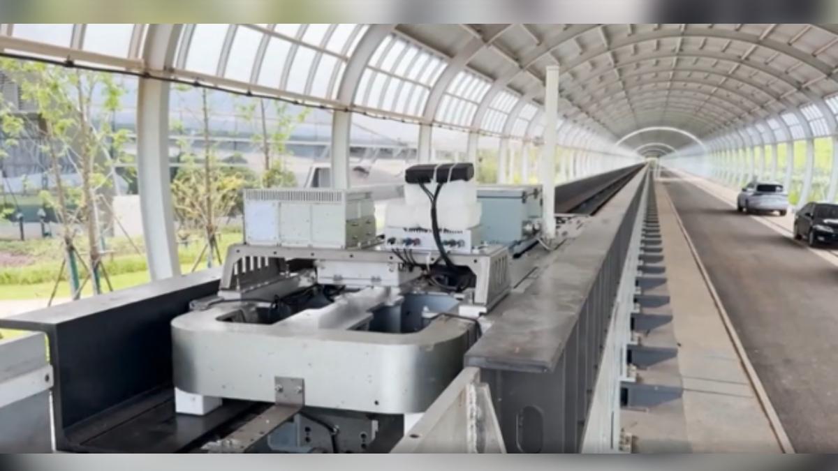 比中國最快高鐵還快 高速磁浮試驗車跑出650公里新極速