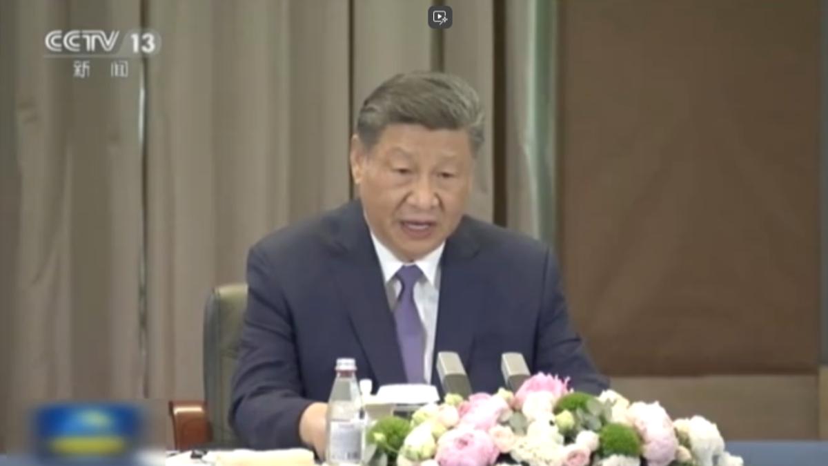 以伊衝突升溫！習近平表態：深感擔憂 應推動盡快降溫。（圖／CCTV-13）
