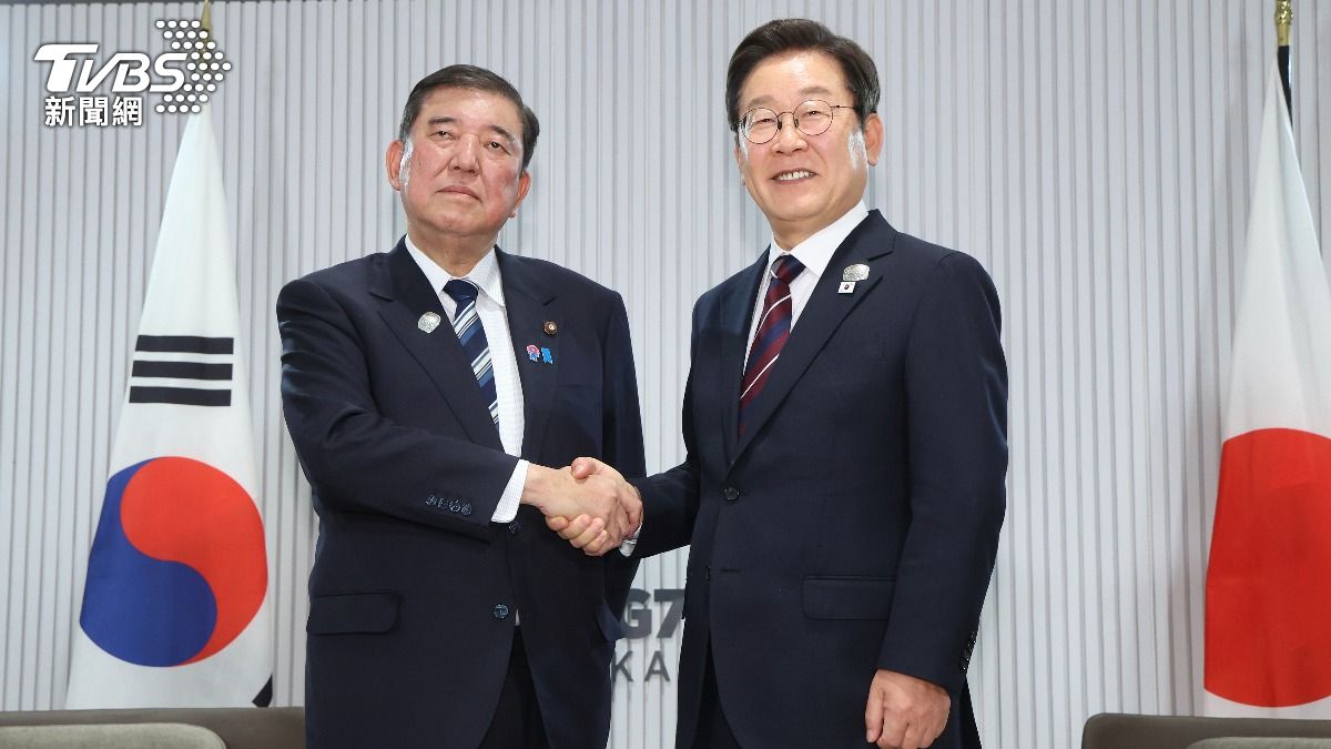 日韓領袖峰會!李在明G7首會石破茂 同意恢復「穿梭外交」