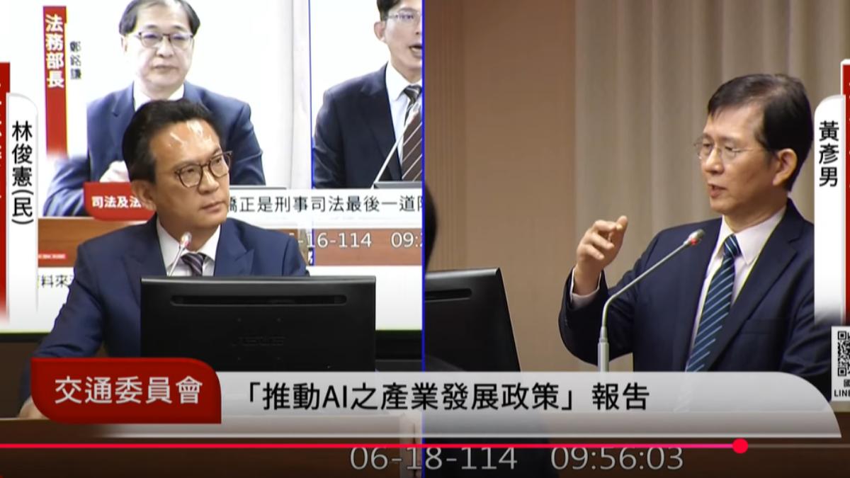 黃國昌示範帶風波 林俊憲揪「自己立法自己犯」:是否自罰2億