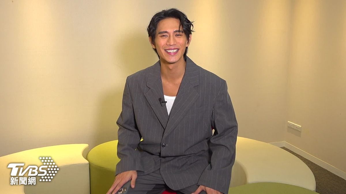 首度入圍金曲華語歌王的柏霖。(圖/TVBS)