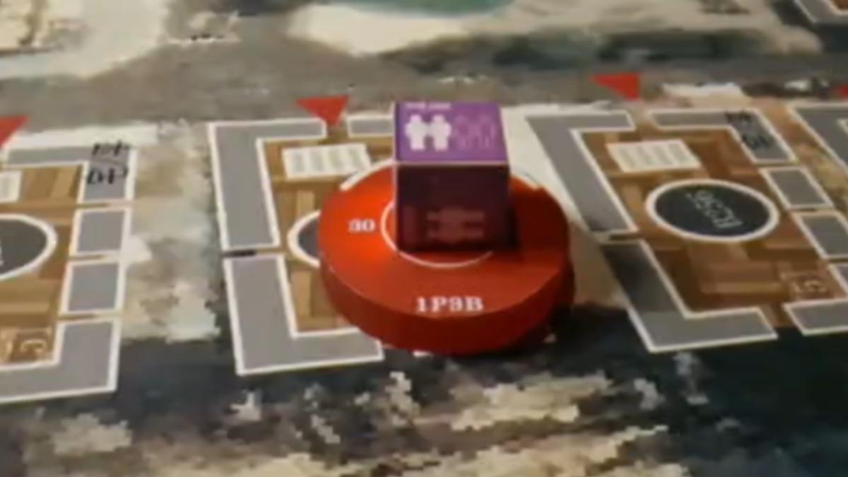 兵棋推演示意 (圖/央視軍事節目)
