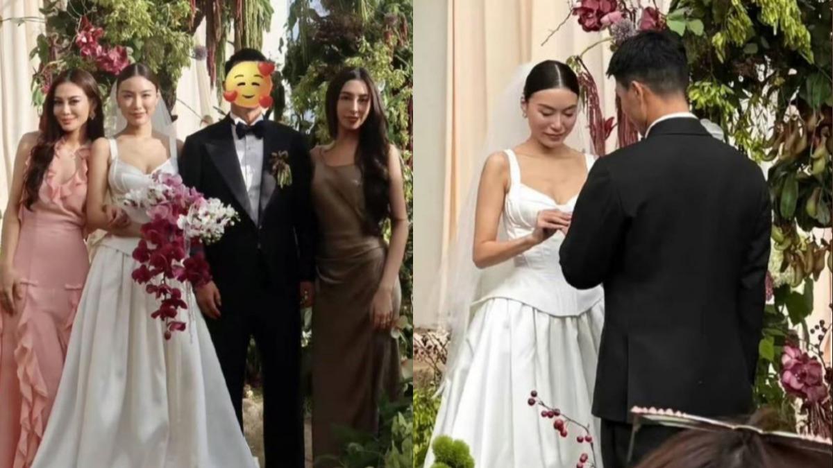 高以翔舊愛浪漫完婚!Bella捧花藏「深情1紀念」 老公大力支持