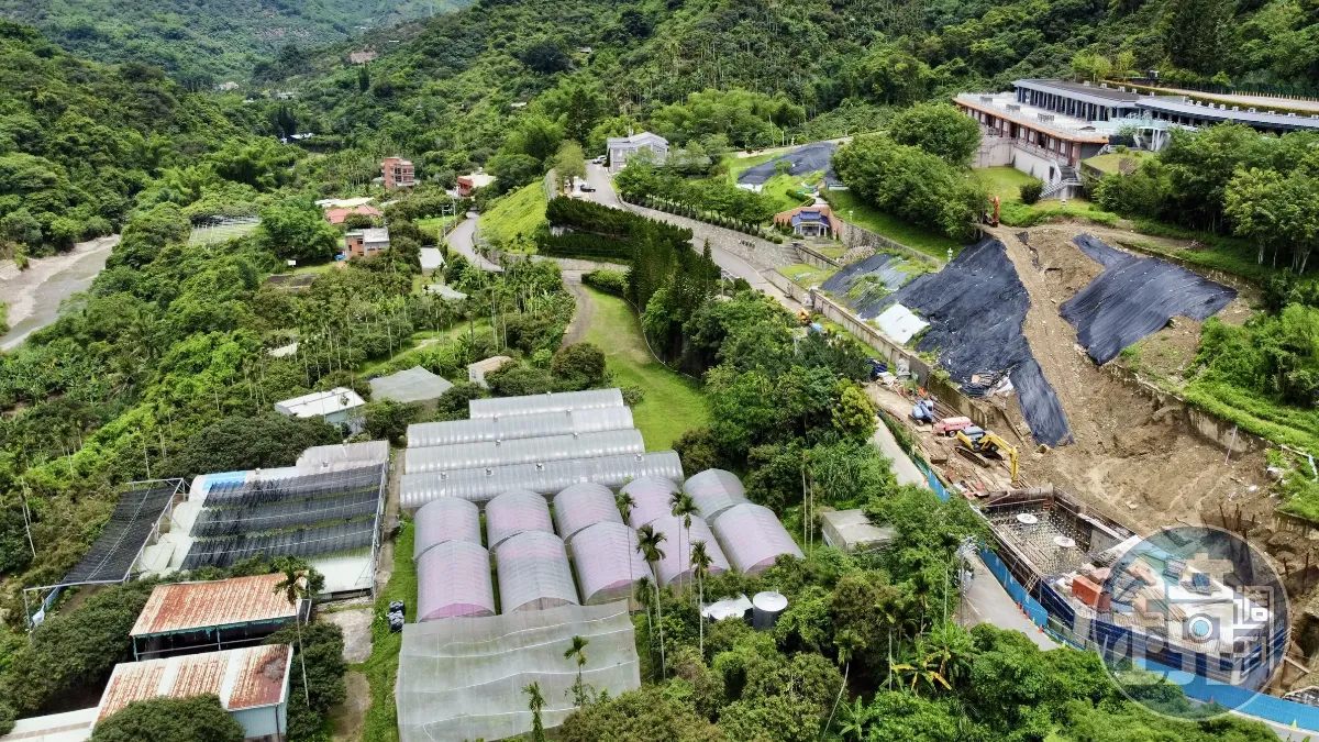 龍巖陰宅遭抗議1/台中最大陰宅案爆擋土牆掏空 居民憂心家園不保怒批龍巖