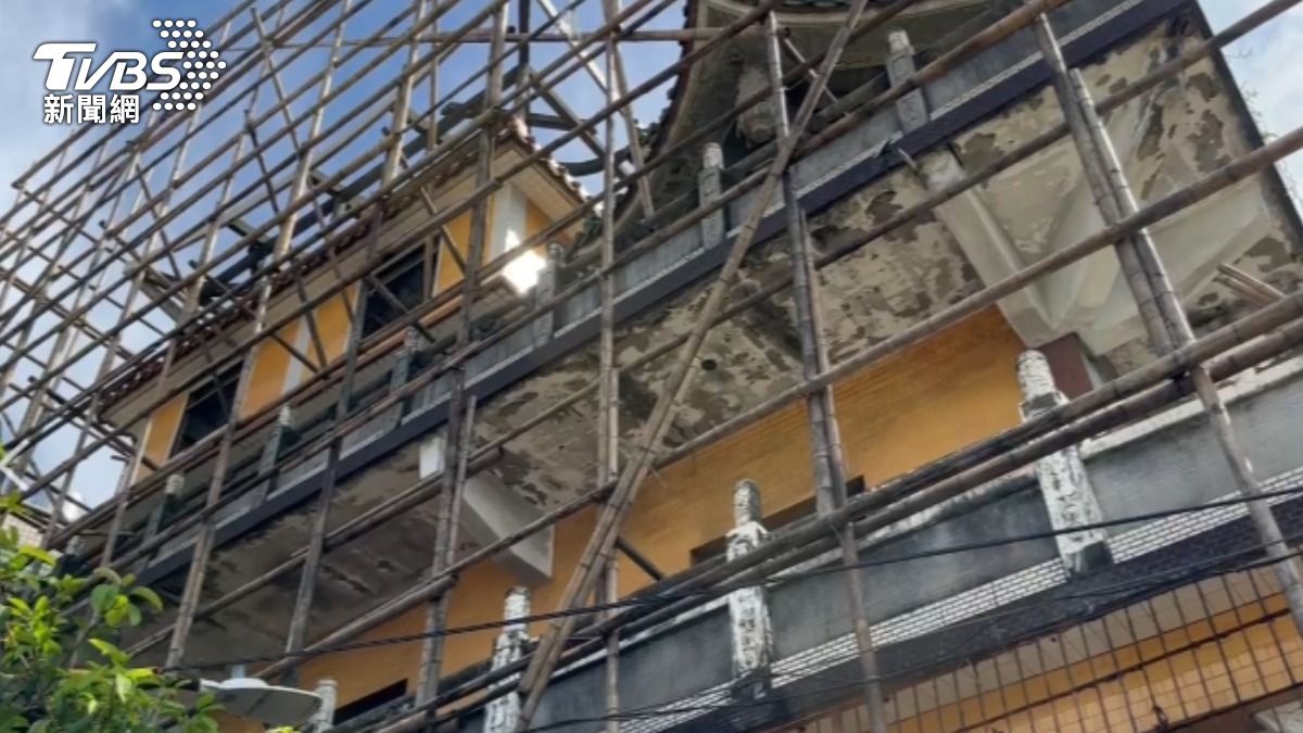 淨因寺有基隆鬼廟之稱,不少人也會前來探險。(圖/TVBS)
