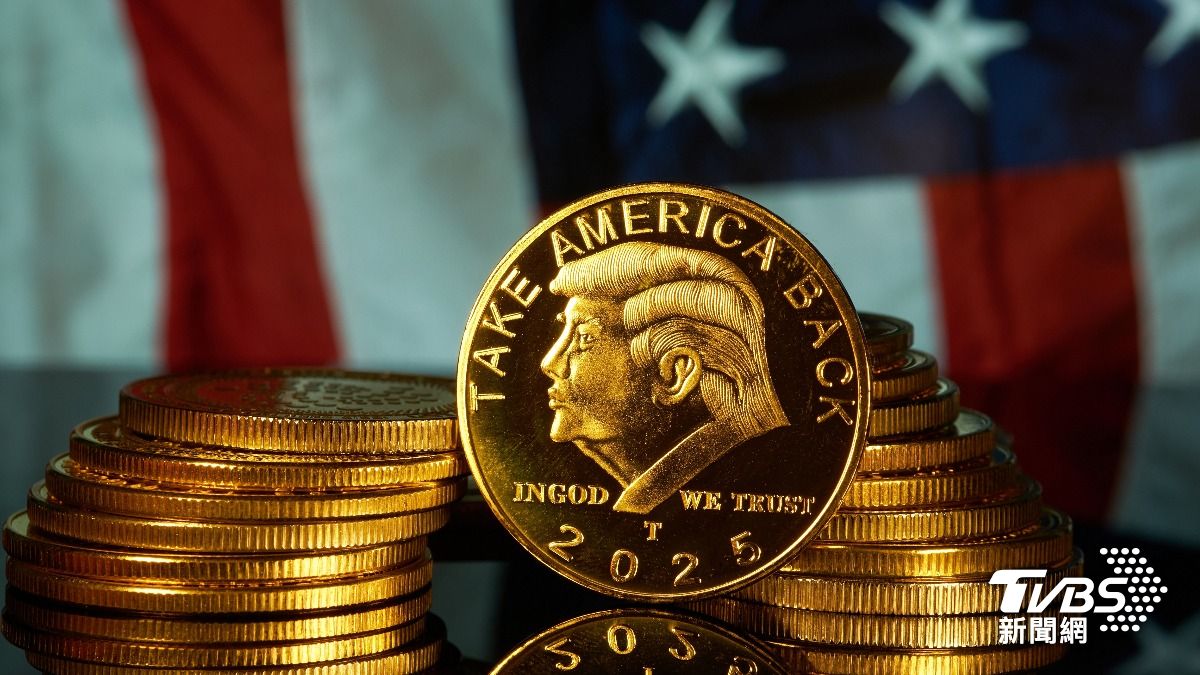 美國總統川普此前推出自己的迷因幣($Trump)。(示意圖/達志影像shutterstock)