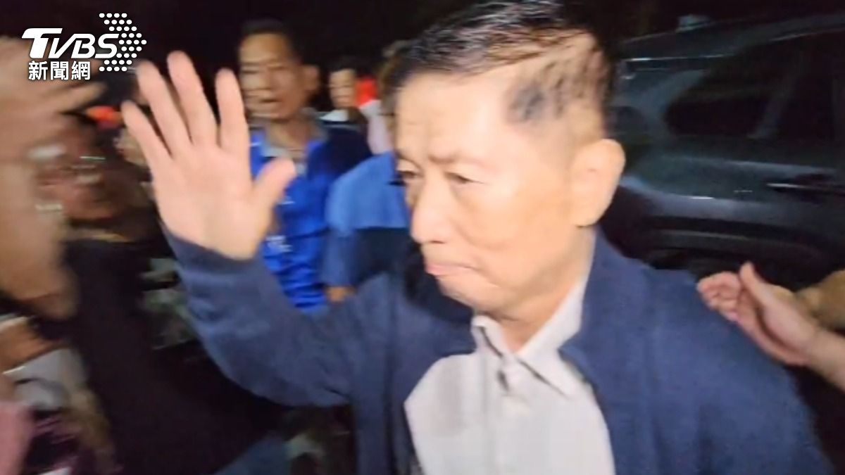 國民黨宜蘭縣黨部主委林明昌。(圖/TVBS)
