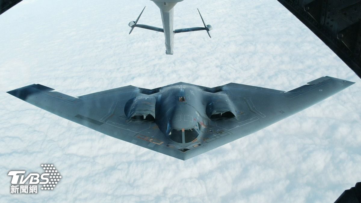 美軍的B-2隱形轟炸機是目前世界上唯一的匿蹤戰略轟炸機。(圖/達志影像路透社)