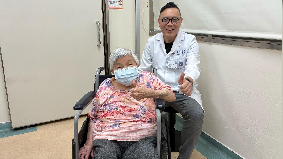 江嬤罹患子宮內膜癌,接受達文西微創手術。(圖/梧棲童綜合醫院提供)