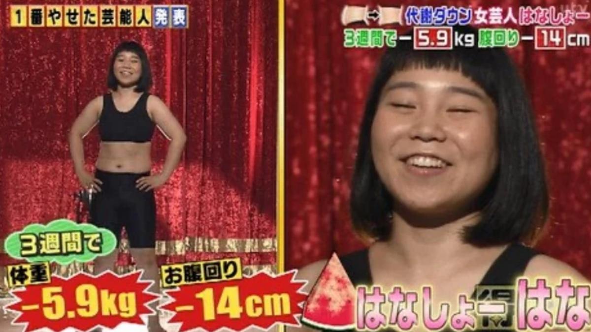 日本綜藝節目《得する人損する人》就曾做過西瓜減肥法的實測。（圖／翻攝自X）