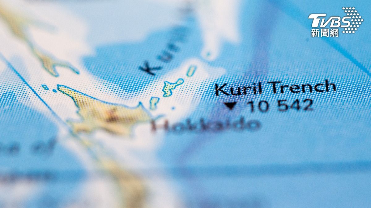 北海道外海的千島海溝。（圖／達志影像Shutterstock）