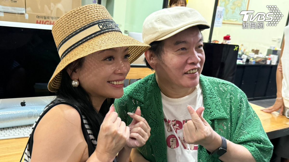 康康和老婆張家霈感情相當好。(圖/陳薈涵攝)