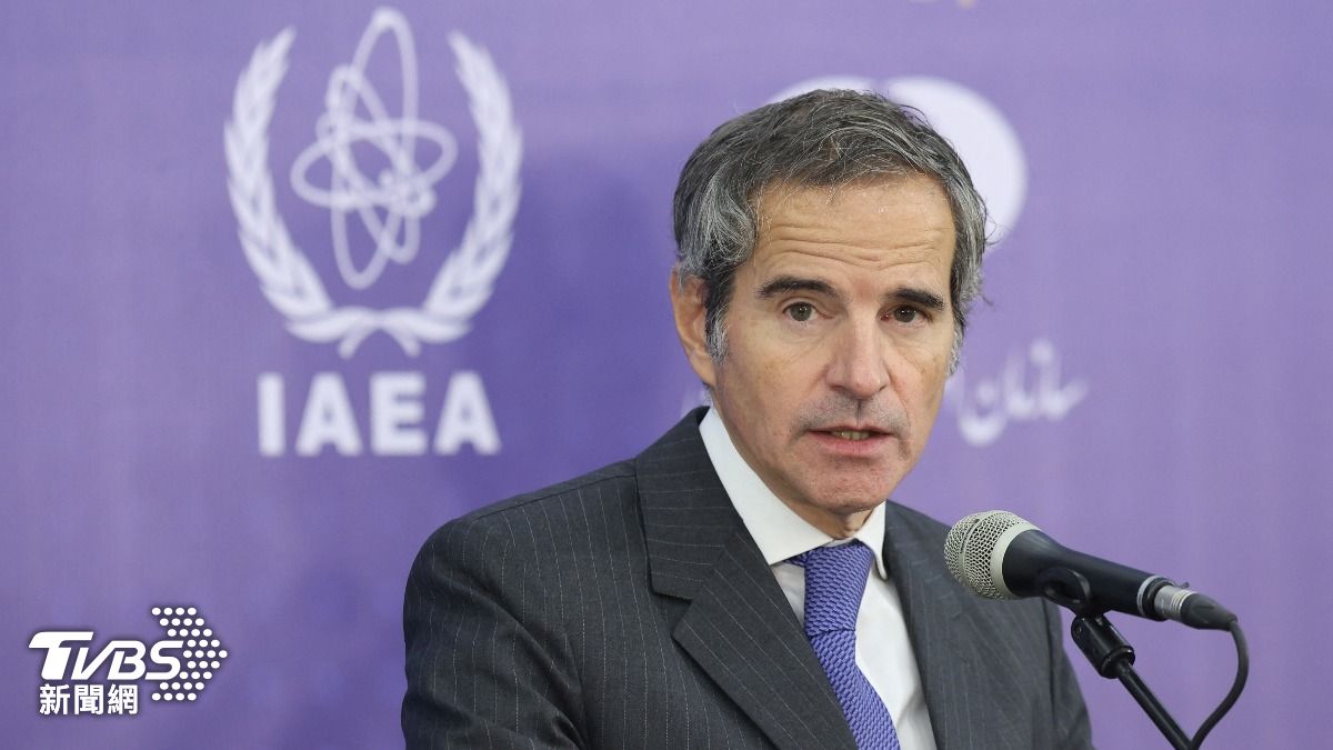 國際原子能總署（IAEA）秘書長格羅西。（圖／達志影像路透社）