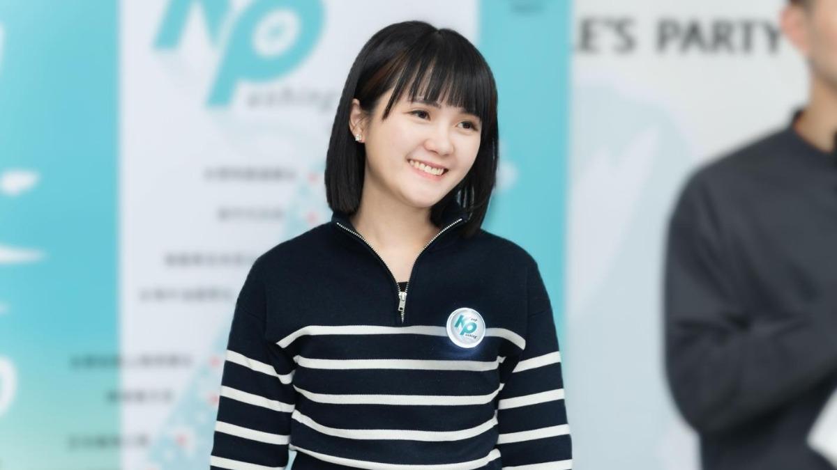 新聞部主任吳怡萱續留中正萬華選區。（圖／翻攝自吳怡萱臉書）