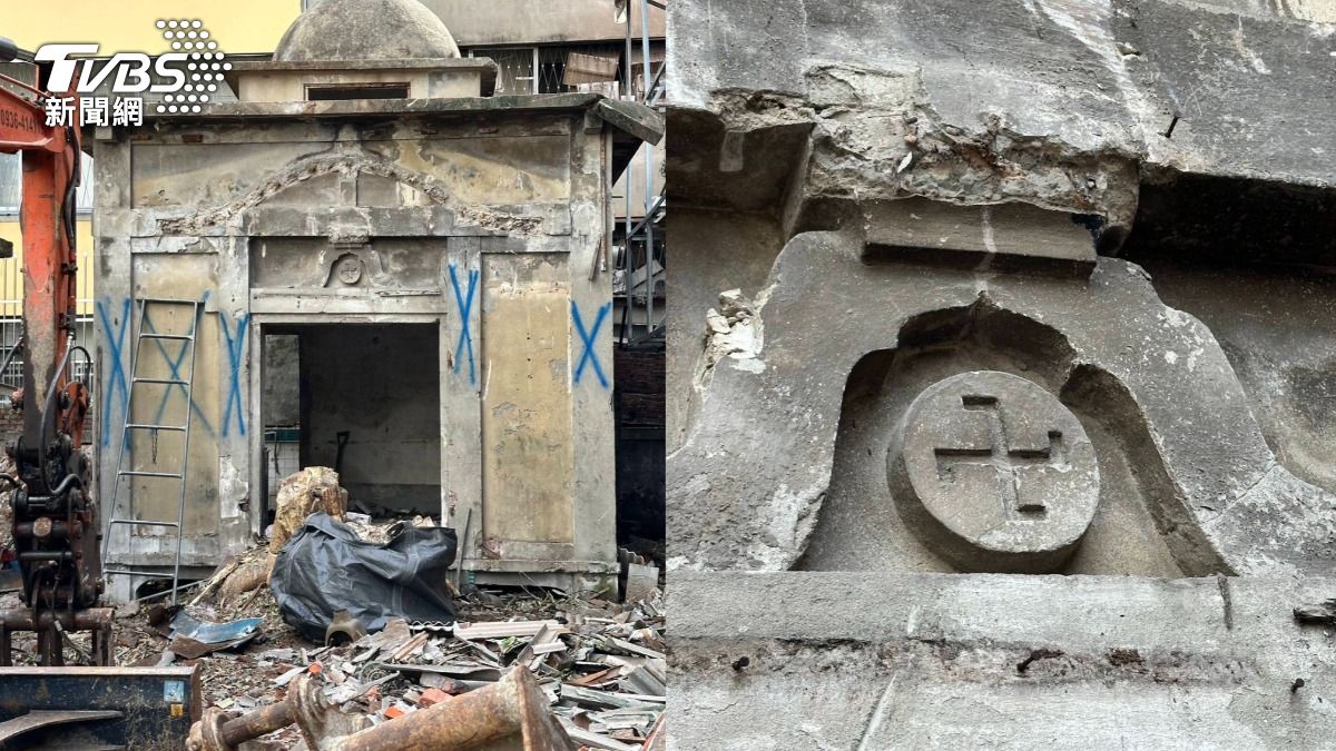 拆房拆出古蹟?神秘「卍」字建物疑護國山台中寺 市府急喊卡