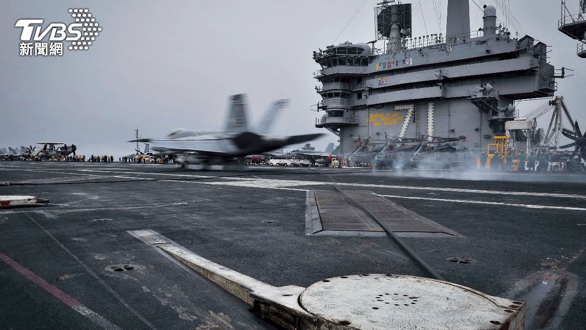 美國海軍第五艦隊(US Navy Fifth Fleet)。(圖/達志影像美聯社)