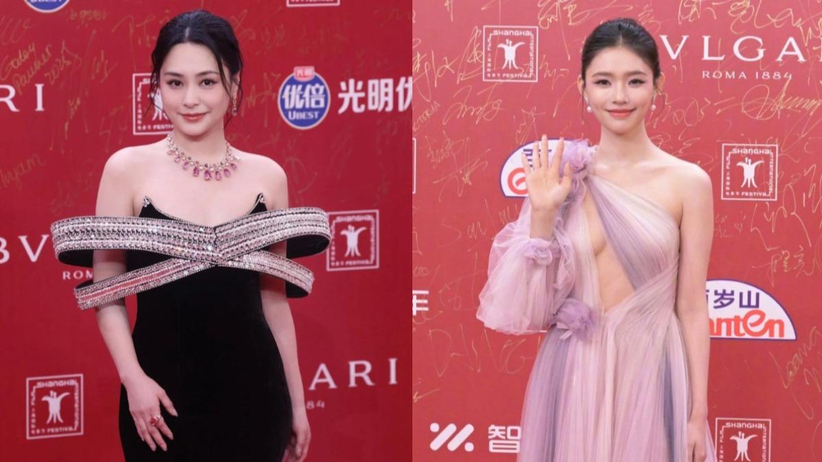 鍾欣潼瘦了!美露香肩飄仙氣 林允「解放半球」薄紗辣爆