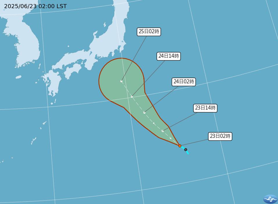 颱風-颱風路徑-最新颱風路徑-最新颱風動態-颱風台灣-聖帕颱風