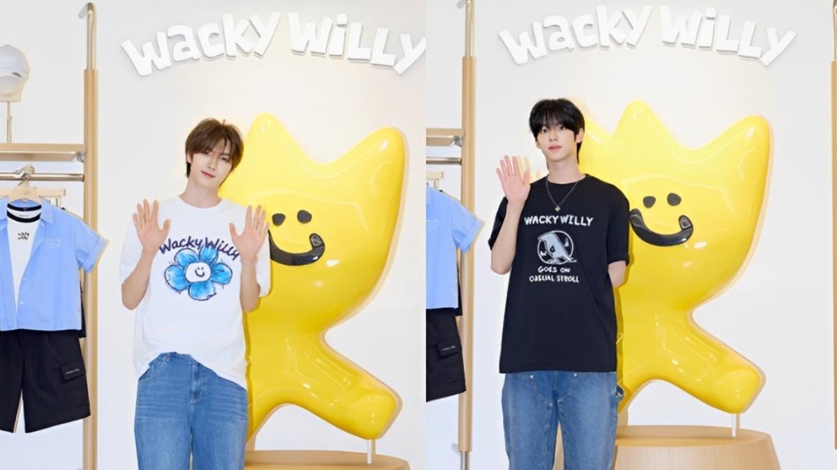 Wacky Willy家的經典花朵LOGO短袖上衣。（圖／翻攝自IG@wackywilly_kr）