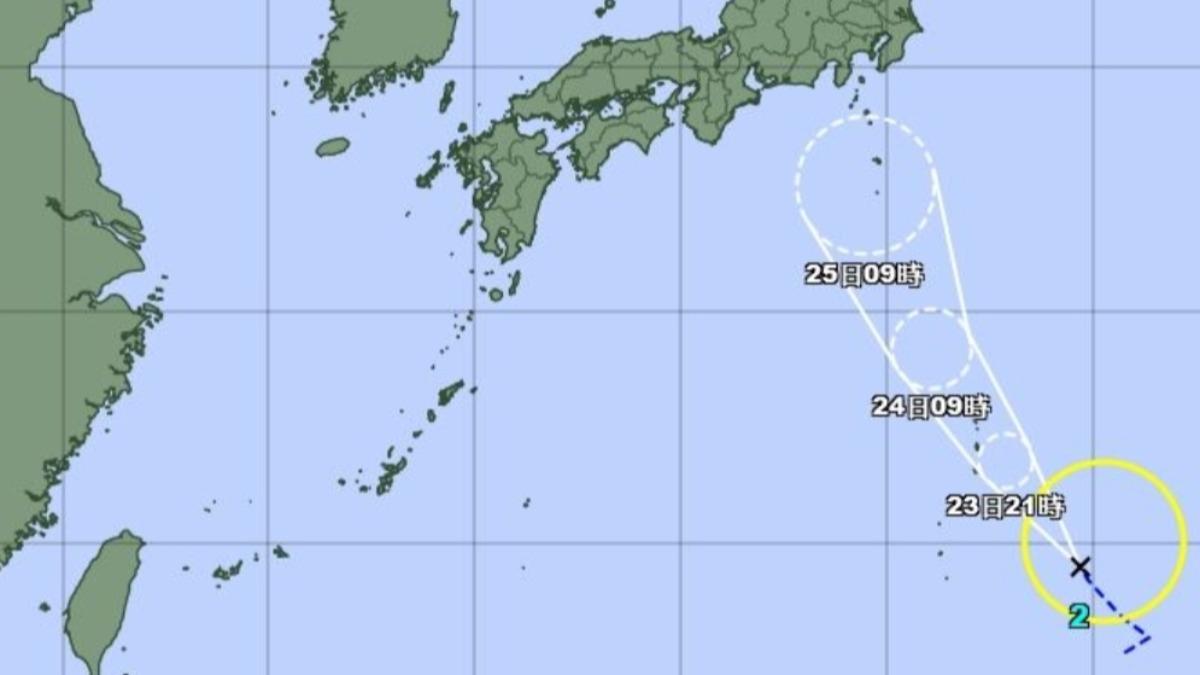 天氣/2號颱風「聖帕」生成 氣象署曝預估路徑、對台影響