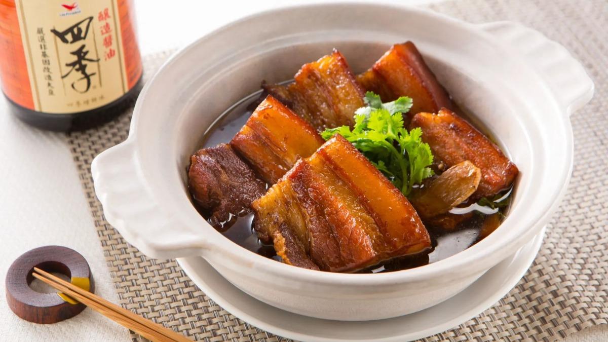 醬油就是滷肉成功關鍵。(圖/ 四季醬油提供)