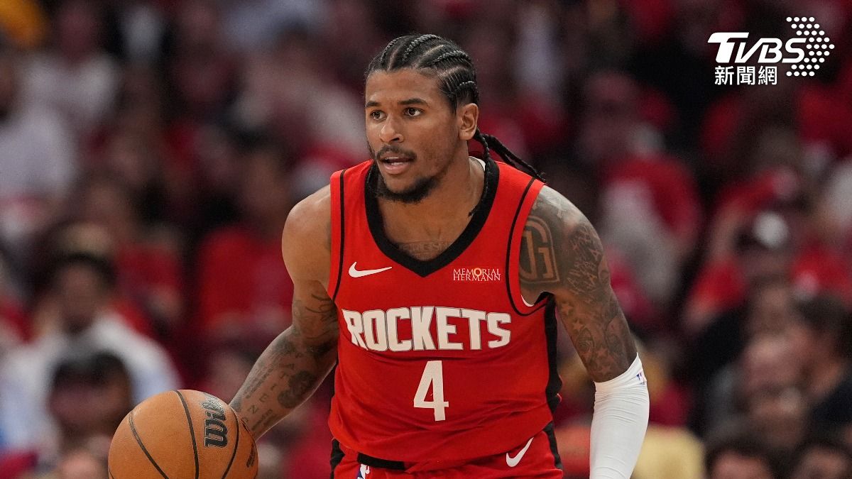 23歲的「榜眼」格林(Jalen Green)是太陽拿回的重要資產。(圖/達志影像美聯社)