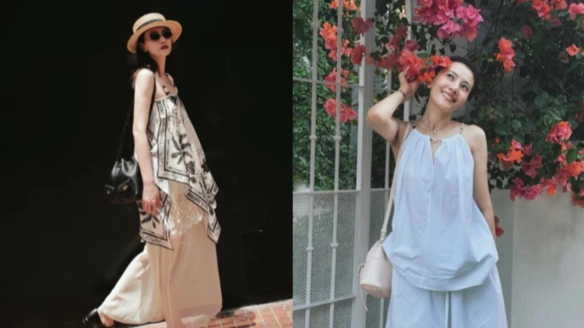 高圓圓「全身ZARA」美翻!鬆弛感穿搭曝光 這款水桶包超百搭