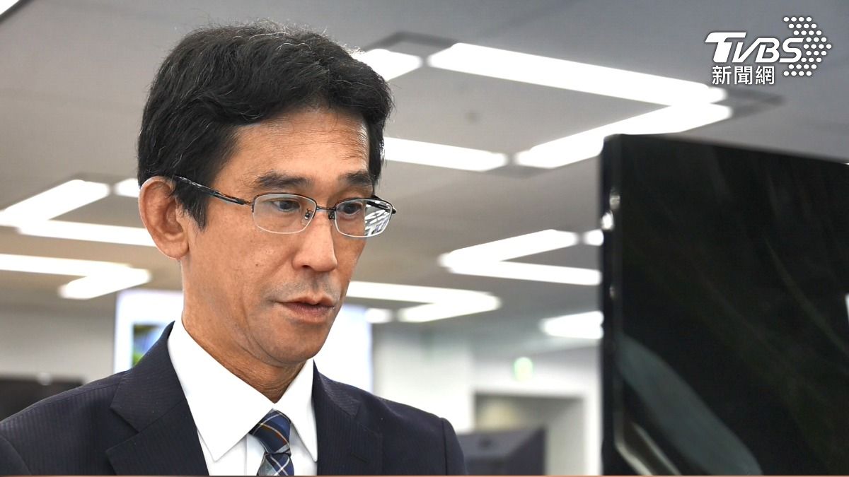 山口剛央是Weathernews的氣象預報員,對地震、火山等天災多有研究。(圖/陳宥翔攝)