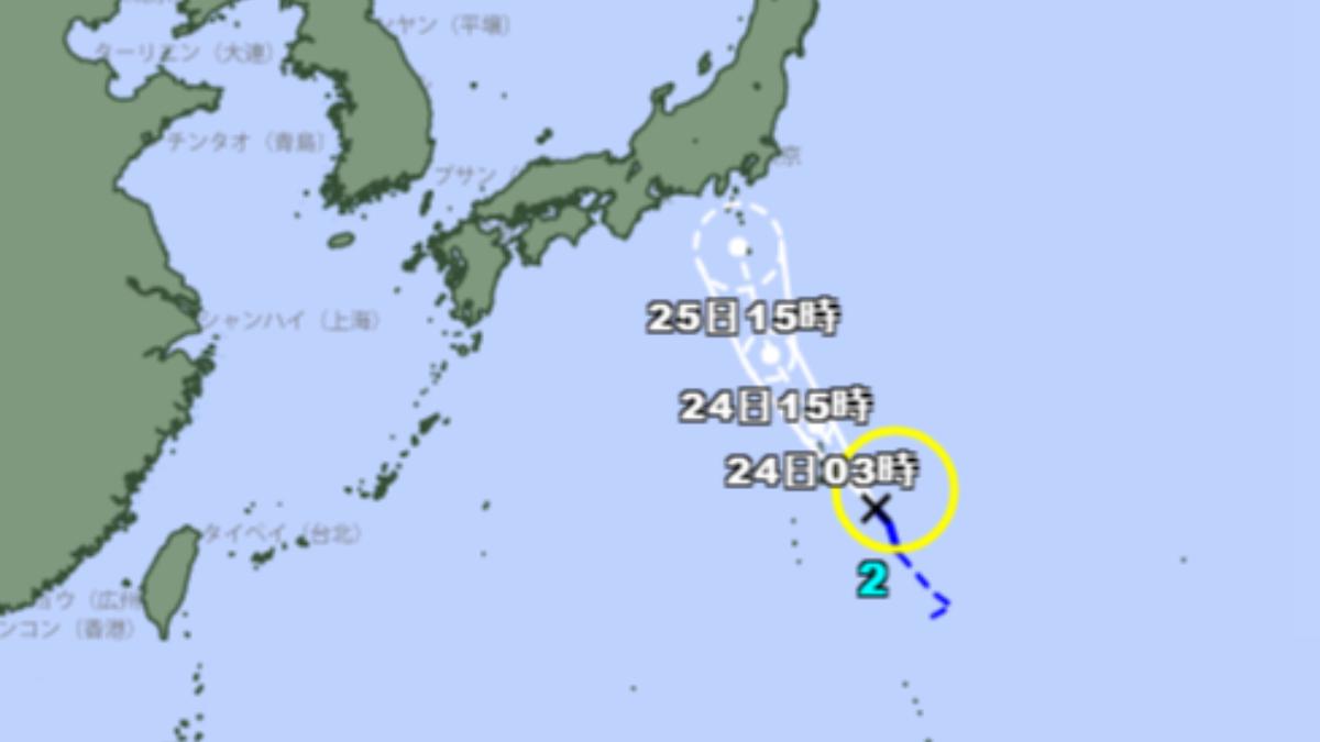 遊日本注意!聖帕颱風預測路徑曝 關東地區恐迎強降雨